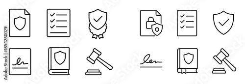 Cybersecurity Icon Set