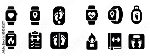 Fitness Tracker Icons