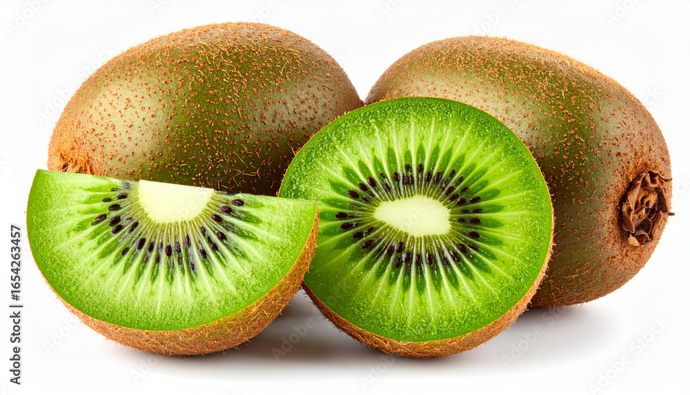 Fototapeta premium Kiwi isolated on white background