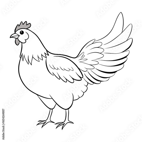 Meat and fish chicken icon transparent background