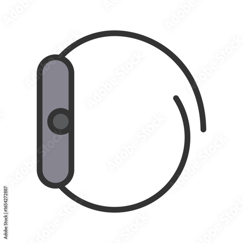Right Side View icon vector image. Suitable for mobile apps, web apps and print media.