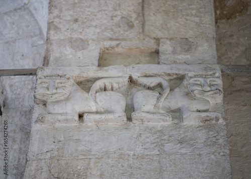 Wallpaper Mural Sculptural lions of the orthodox church Torontodigital.ca