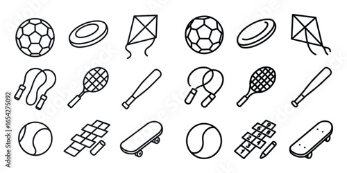 Outdoor Games Icons