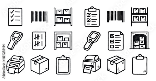 Inventory Icons Grid