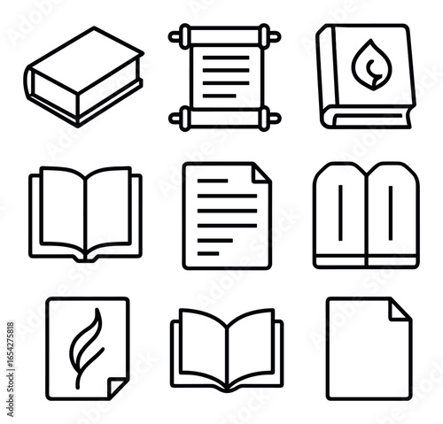 Spiritual Text Icons