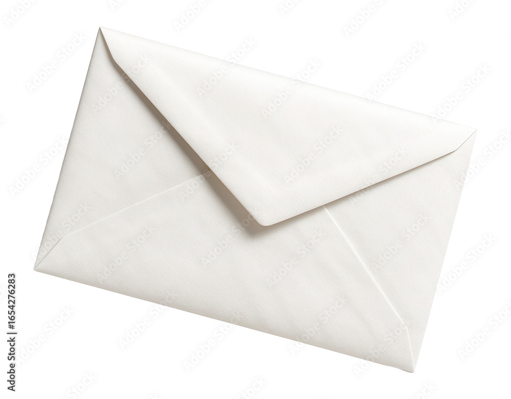 Fast-moving closed white envelope with motion blur effect. Fast-moving closed white envelope with motion blur effect.