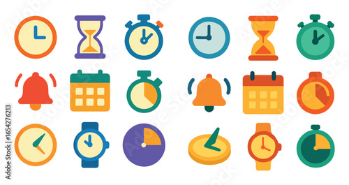 Time Planning Icons