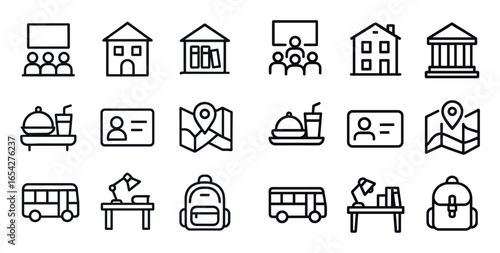 Student Life Icons