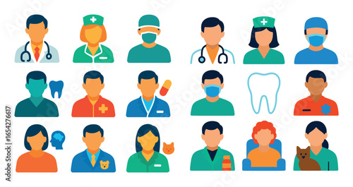 Medical Profession Icons