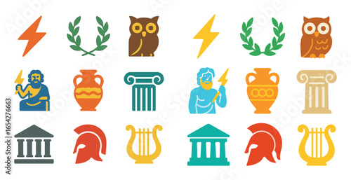 Greek Mythology Icons