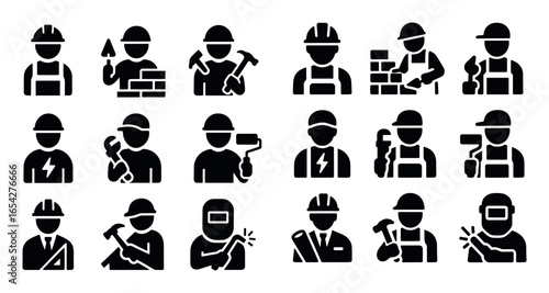 Construction Profession Icons
