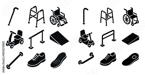 Agingcare Mobility Icons