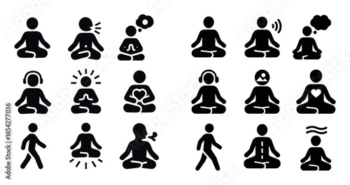 Yoga Icon Grid