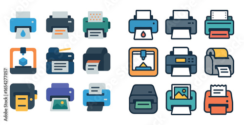 Office Printer Icons
