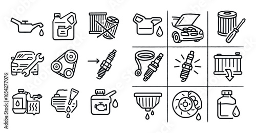 Auto Service Icons
