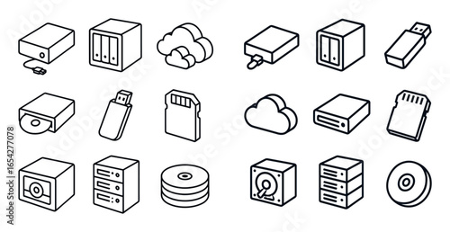Office Storage Icons