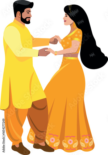 indian newlyweds  first dance