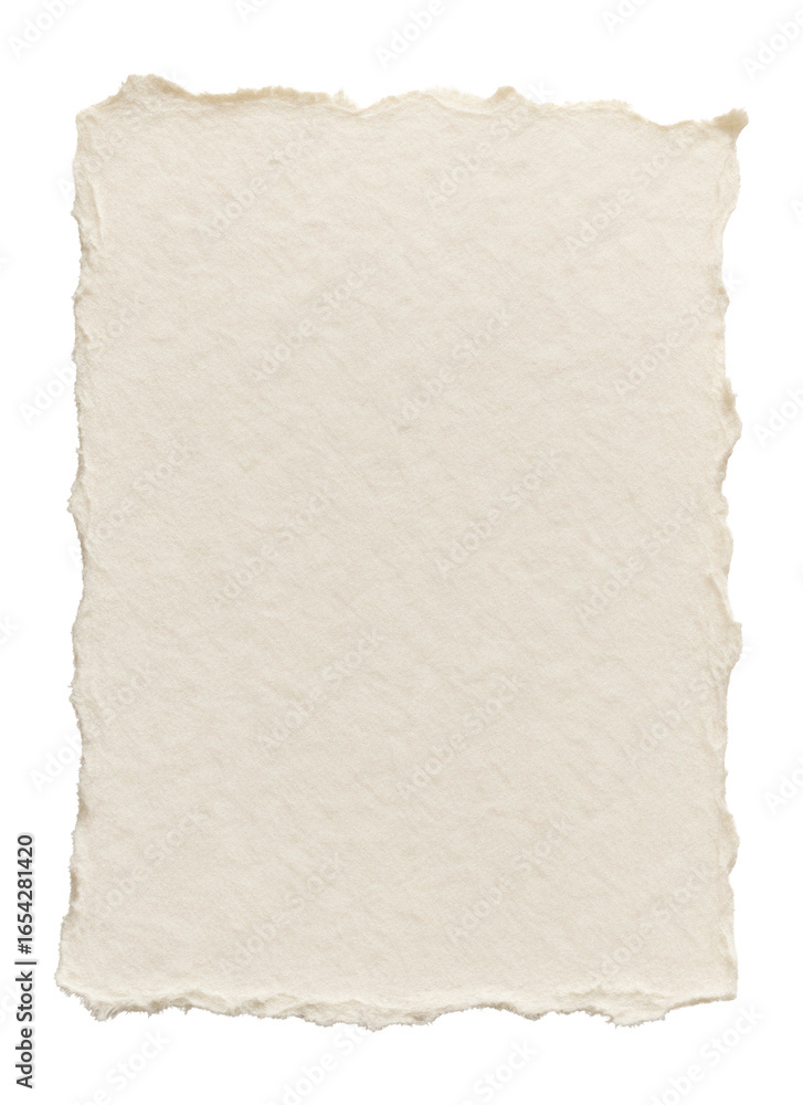 Fototapeta premium Torn paper with rough edges.