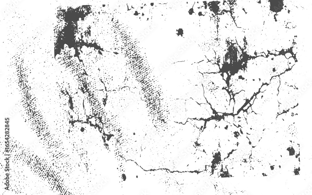 Fototapeta premium grunge Dust Overlay Distress Grain ,Simply Place illustration over any Object to Create grungy Effect.Texture of a concrete wall with cracks and scratches which can be used as a background