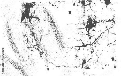 grunge Dust Overlay Distress Grain ,Simply Place illustration over any Object to Create grungy Effect.Texture of a concrete wall with cracks and scratches which can be used as a background