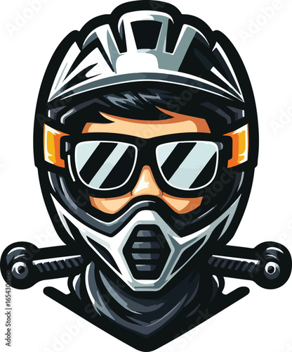 helmet of riders