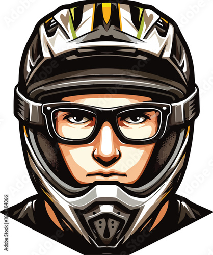 helmet of riders