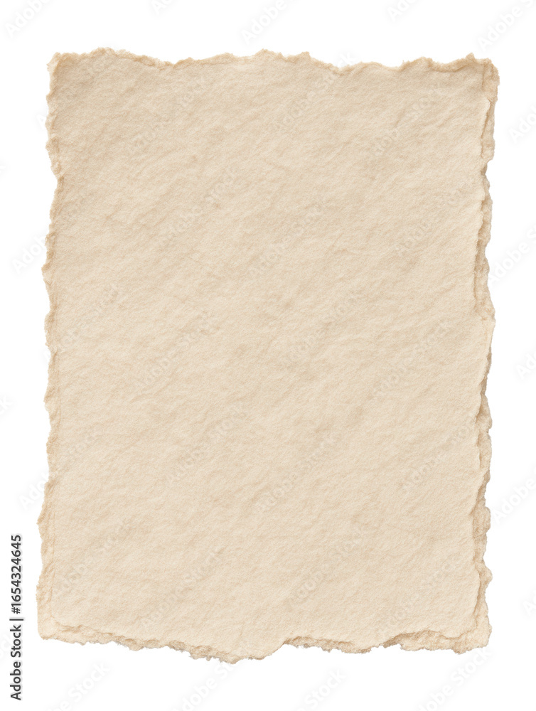 Obraz premium Torn paper with distressed edges and textured scrapbook style.