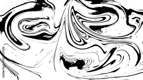 twirl bend dimension swirl line illustration background and marble ink.Black and white background. Zebra background. Abstract background, wallpaper
