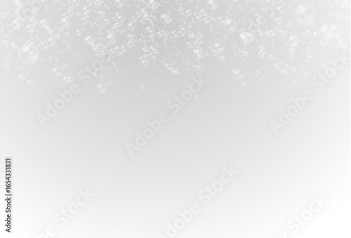 PNG shampoo bubble set with clear glossy sphere illustration and laundered water object flying in blue sky featuring decorative abstract background and closeup of realistic transparent circles