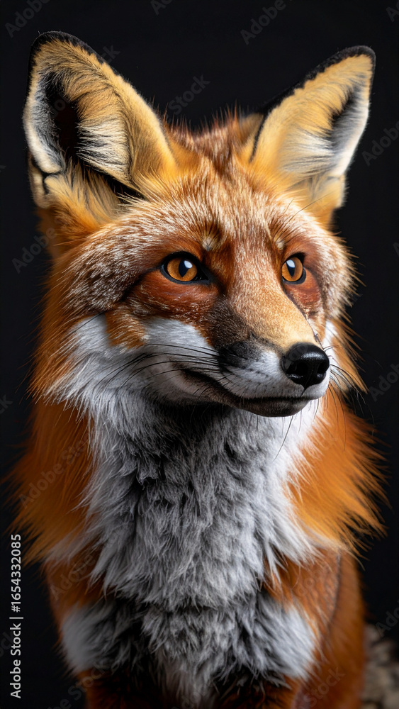Fototapeta premium red fox portrait