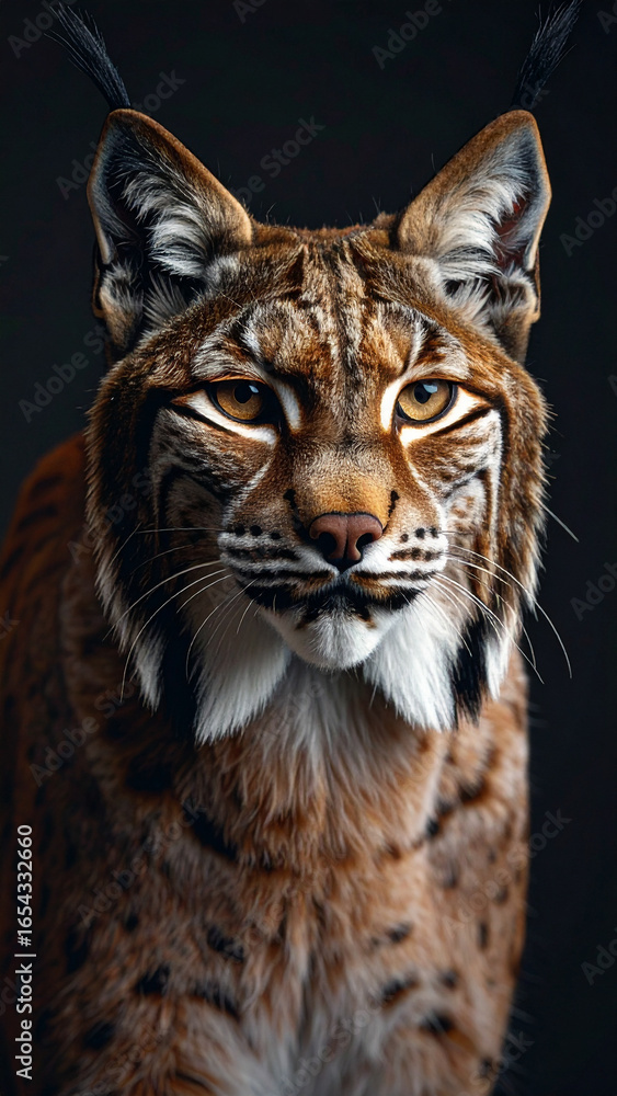 Fototapeta premium portrait of a lynx