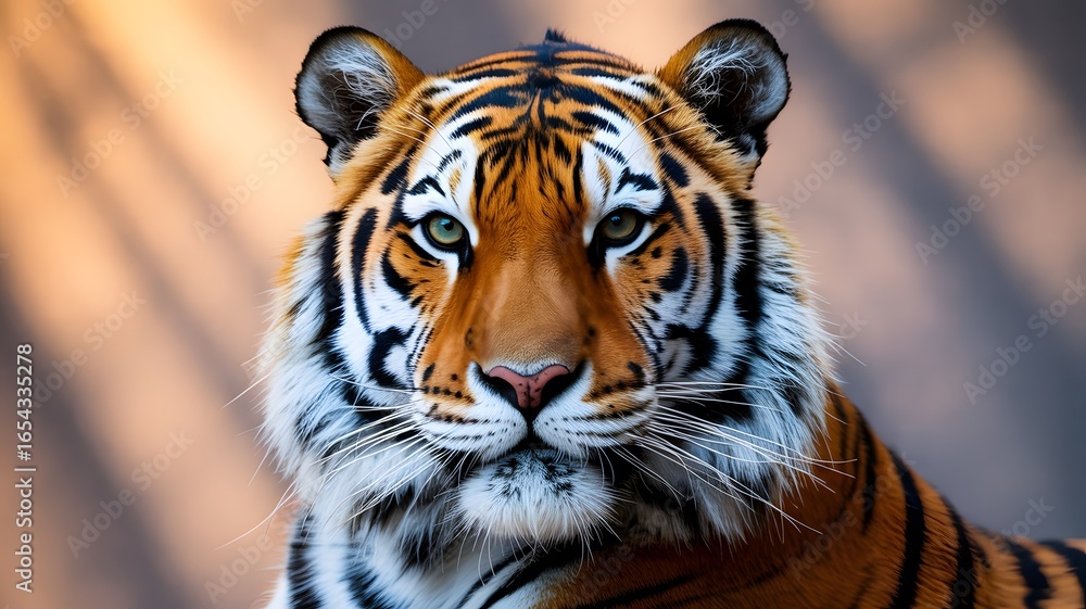 Fototapeta premium A portrait of a tiger