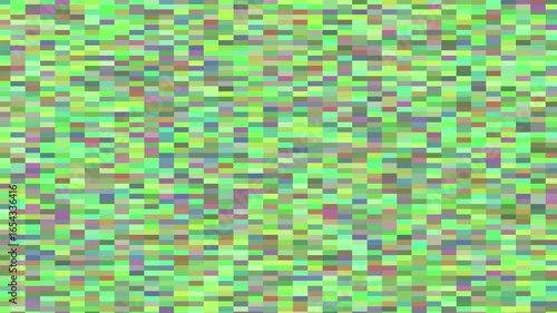 Abstract Green and Teal Pixelated Motion Blur Texture