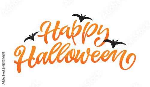 Happy Halloween set - Trick or treat – funny cute  hand drawn doodle lettering label, t-shirt design, mug print, sticker print.
