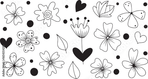 Black and white silhouette of a runner at sunrise, vector illustration