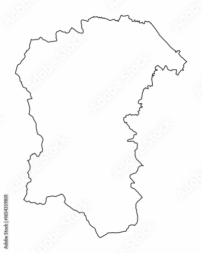 Pescara outline map