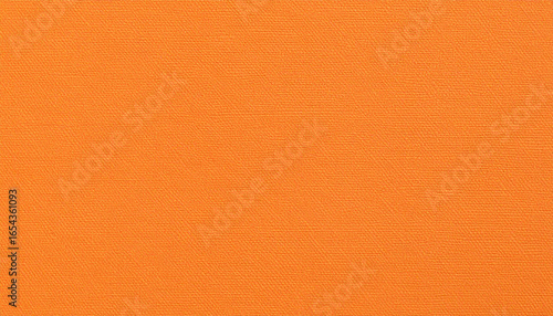 オレンジのリネン布の背景素材
