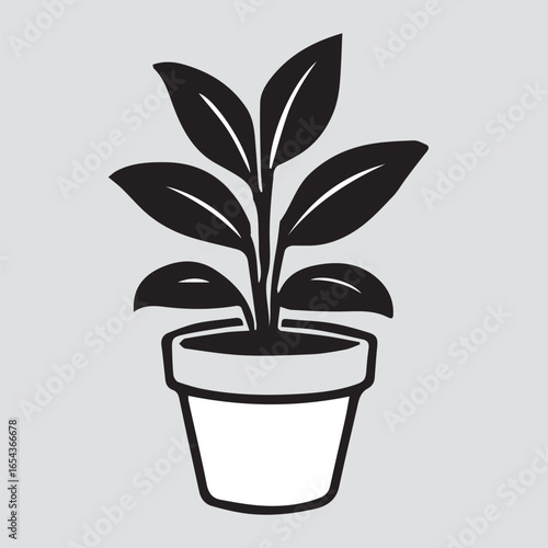 vector illustration of a plant