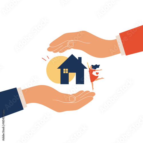 Protecting your family and home with caring hands and bright future together