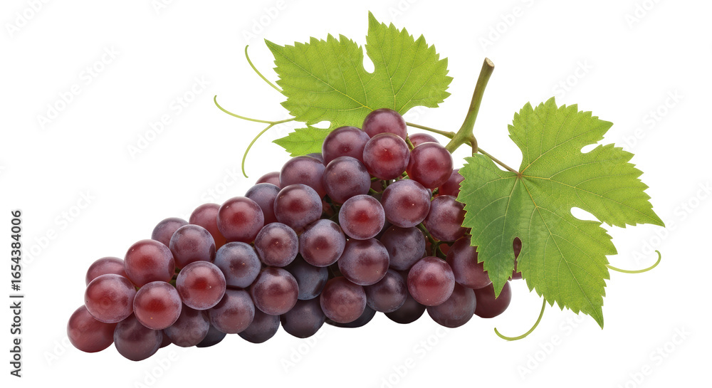 Obraz premium Isolated Purple Grapes
