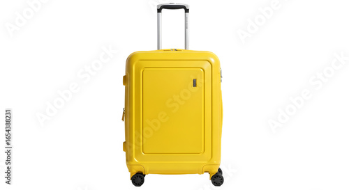 suitcase isolated on white