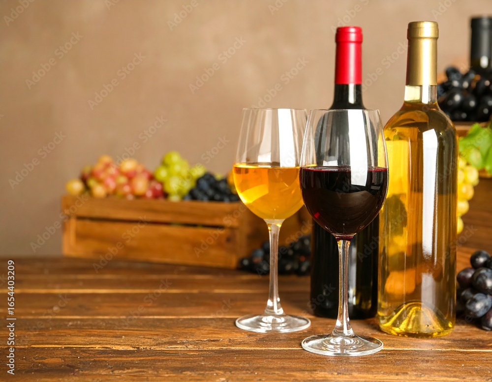 Obraz premium red wine