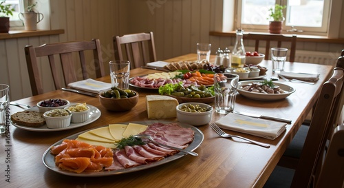 An energetic young man with a backpack on a vibrant city street is taking a selfie with his smartphone