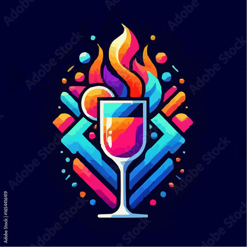 representation of a sophisticated drink 87