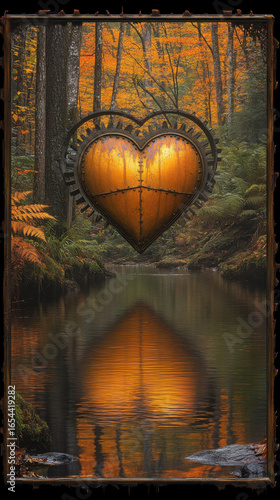 A Steampunk Heart in the Forest