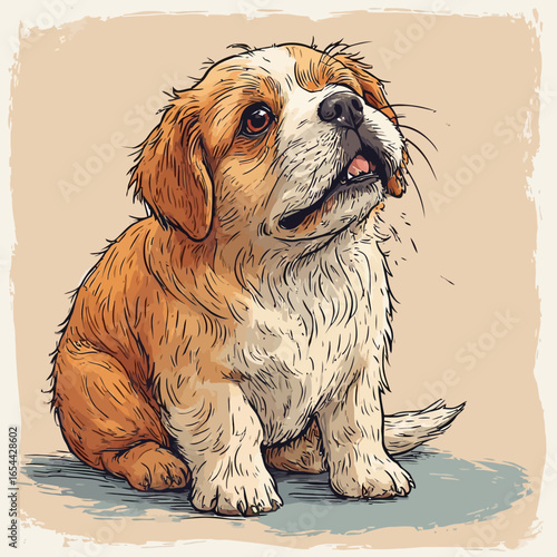 Cute Dog Design Very Cool
