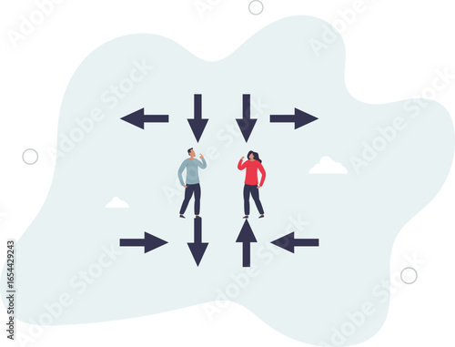 Decision making, decide the right way or choosing options, best alternative or solution to success,human life.