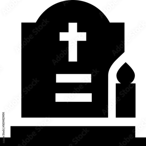 Memorial Cemetery Gravestone