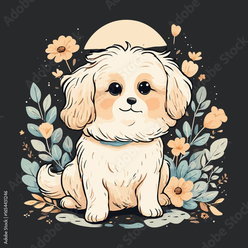 Cute Dog Design Very Cool