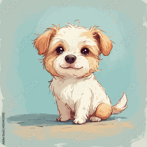 Cute Dog Design Very Cool